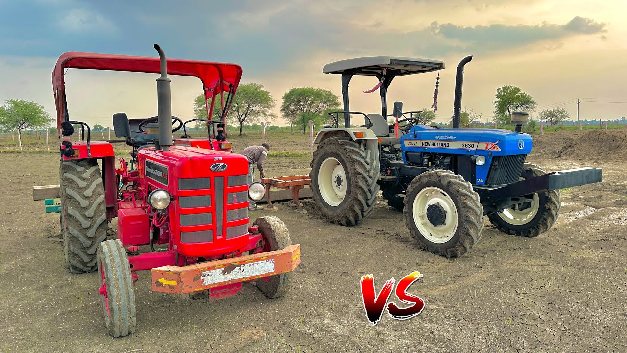 आज होगा New Holland 3630 Special Edition 4x4 और Mahindra 275 ka 2wd Tractor मुक़ाबला Cultivation