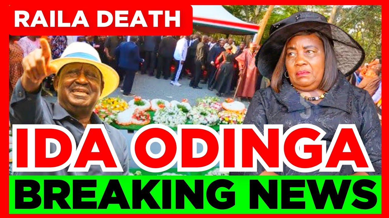 BREAKING NEWS! Ida Odinga Shocking Truth about Raila's Death| THE TRUTH ABOUT RAILA DEATH IN INDIA