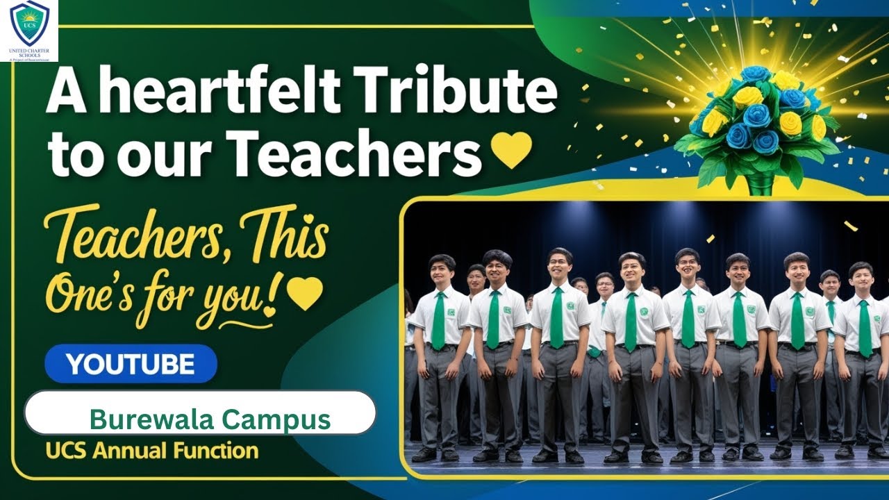 Teacher Tribute That Left Everyone in Tears 😭 | UCS Annual Function 2025