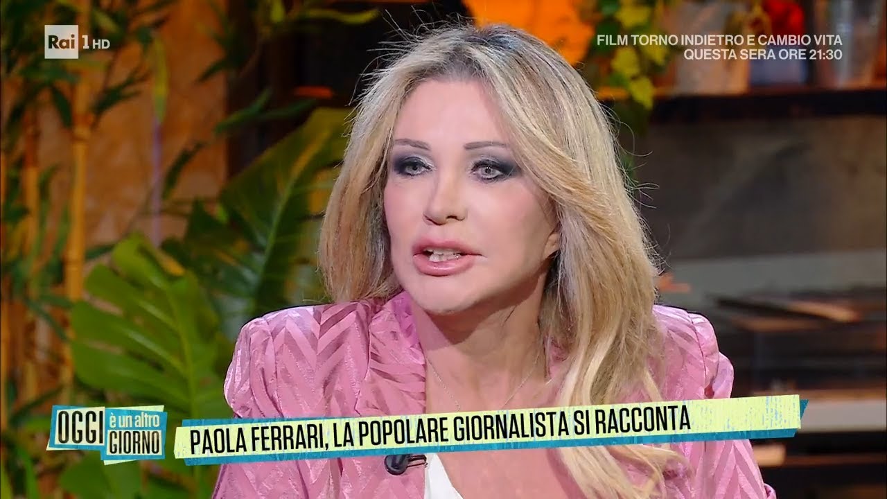Paola Ferrari, la popolare giornalista si racconta - Oggi è un altro giorno 26/04/2023