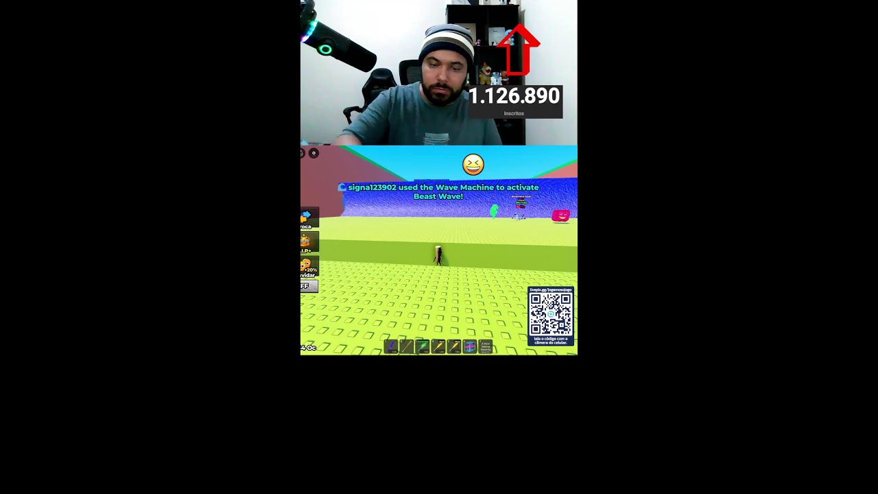 Lives do JJ: ROBLOX AO VIVO #Roblox (Portrait)