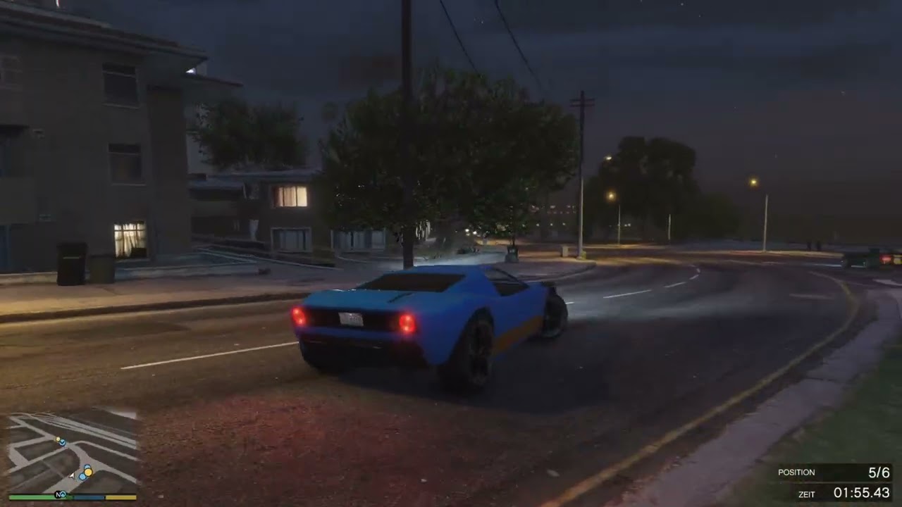 Grand Theft Auto V Das legendäre Straßenrennen #gta6 #gta5 #gta #gtaonline #gta5lossentos #gaming