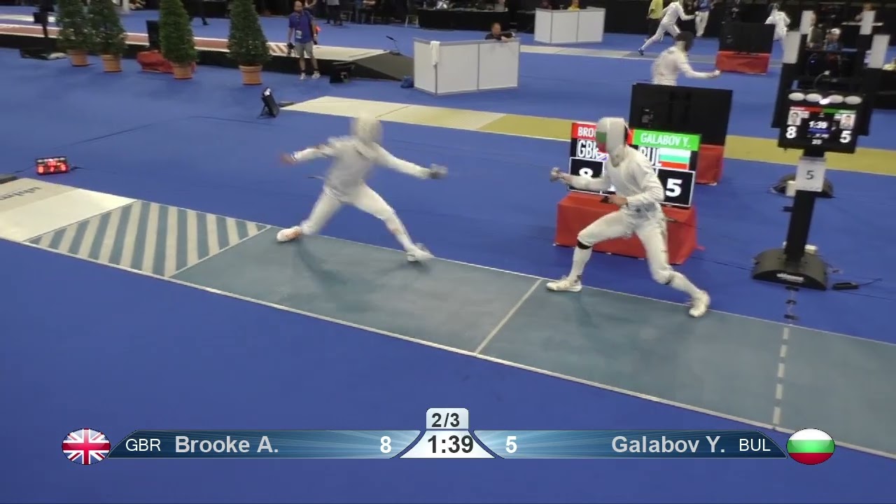 2024 739 T64 05 M E Individual Basel SUI ZCH 5 BROOKE GBR vs GALABOV BUL