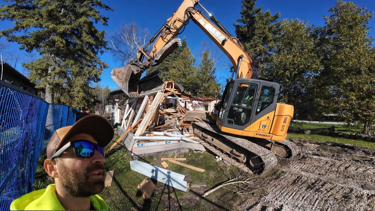 Almost crushed my drill! House Demolition #3-2024