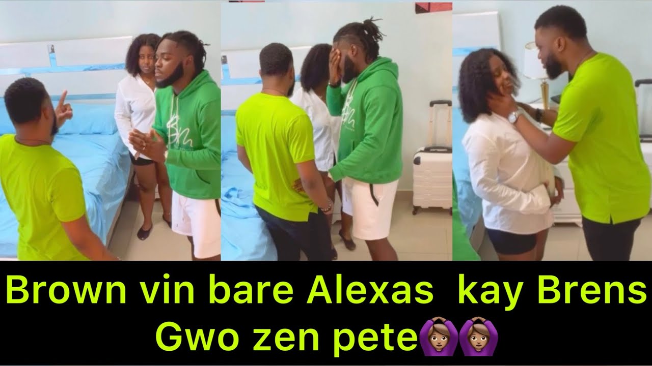 Brown al kenbe Alexas lakay Brens gro zen pete (prank)