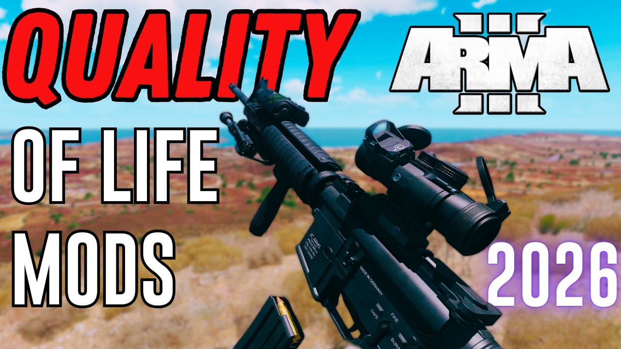 Невероятные моды, улучшающие качество жизни и делающие Arma 3 неузнаваемой.