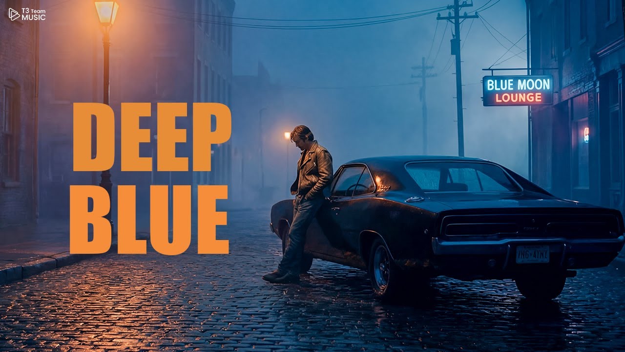 Midnight Soul: Dark & Emotional Blues for Deep Thinking |Guitar Instrumental