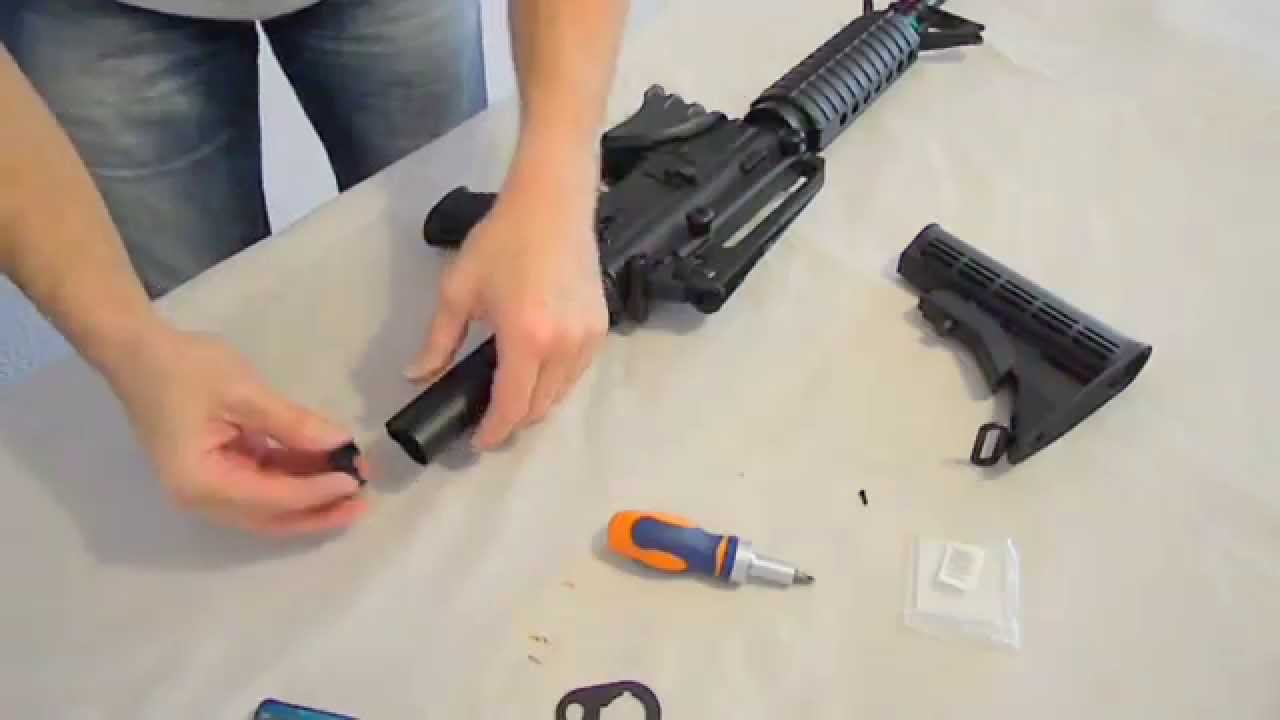 Desmontar culata M4 Airsoft