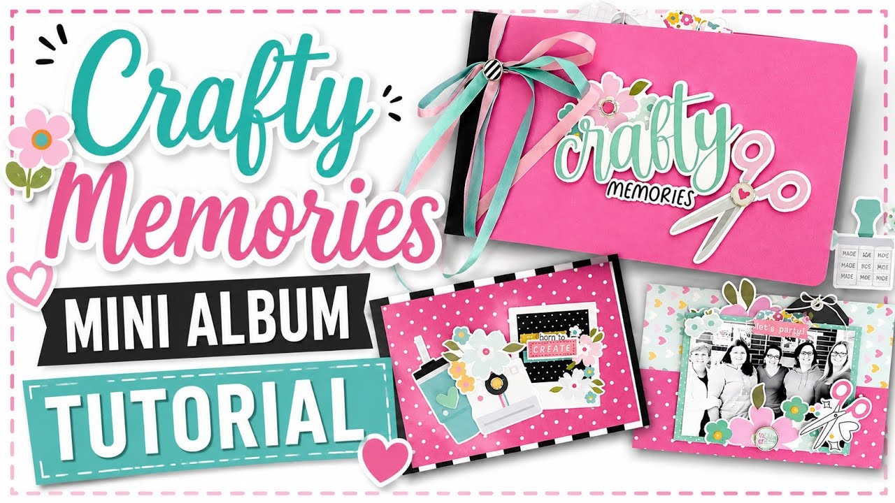 How I Set Up the Flipbook Using the Crafty Babe Collection by Simple Stories