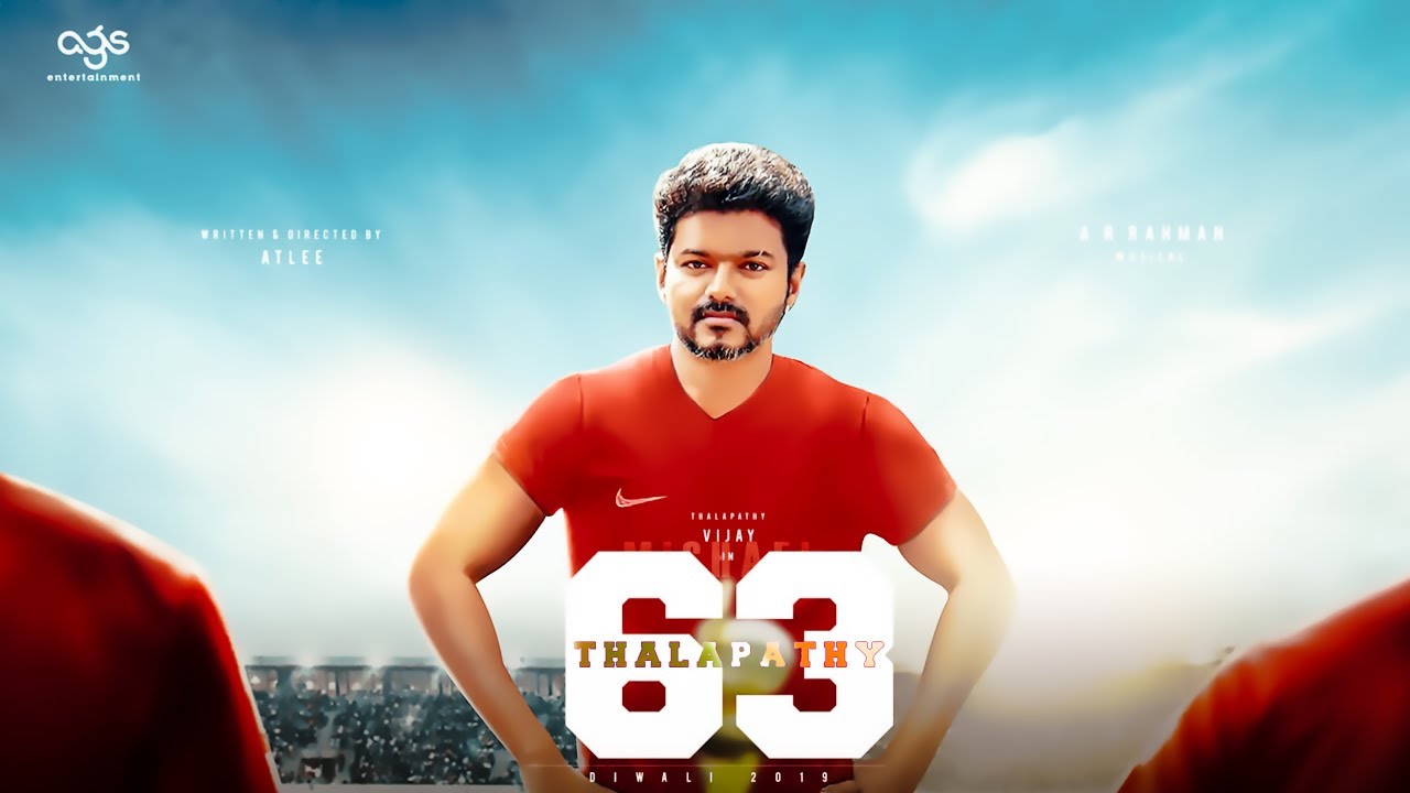 Thalapathy 63 First Look : Fanmade | Vijay | Nayanthara | Atlee | Aravindh rudh