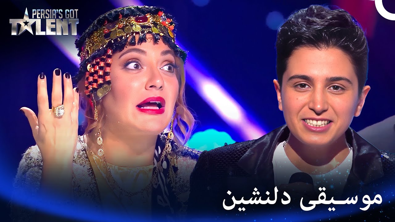 یاسمین با نوازندگی و صدای سحرآمیزش شنوندگان را مجذوب خود می‌کند - Persia's Got Talent