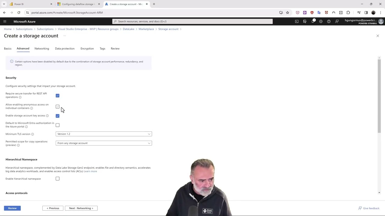 Dataflow ile Azure DataLake Gen2 Storage Nasıl Kullanılır?