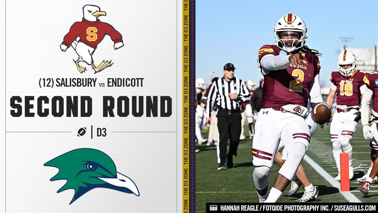 #12 Salisbury vs. Endicott Highlights | D3 Football Playoffs 2025