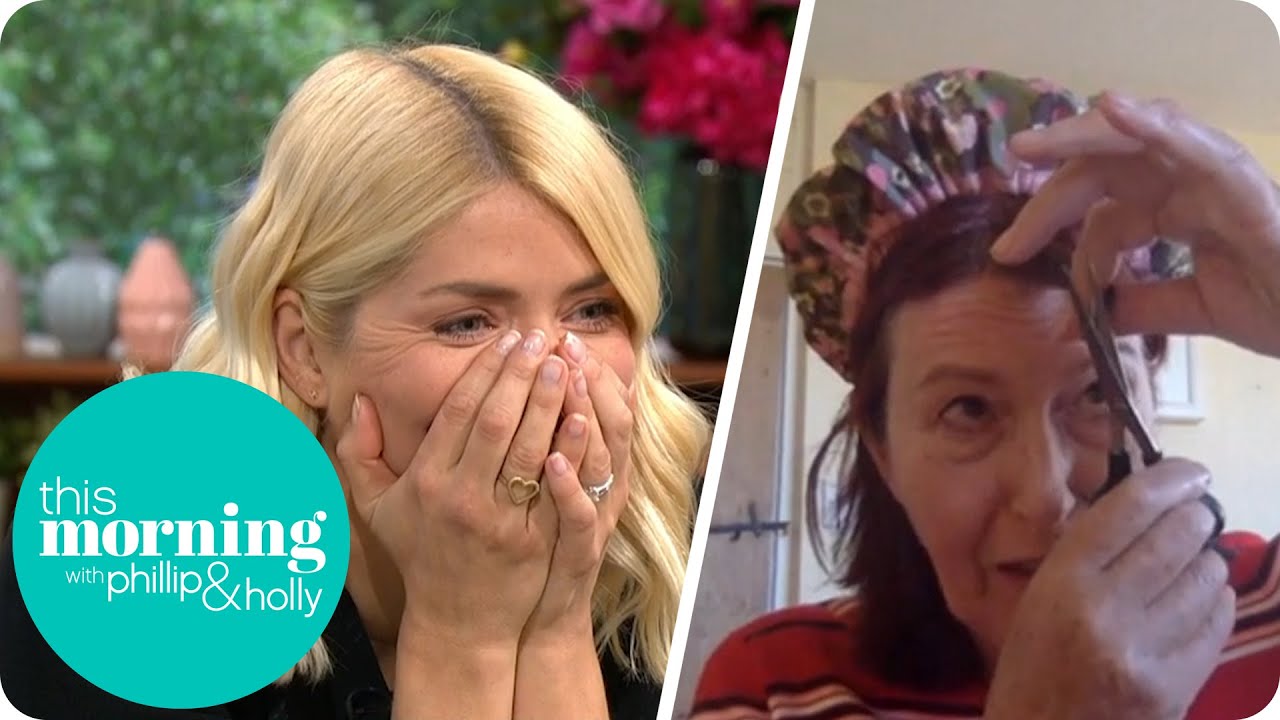 Janet Street Porter Cuts Her Own Fringe With Help From Celebrity Hairdresser | This Morning