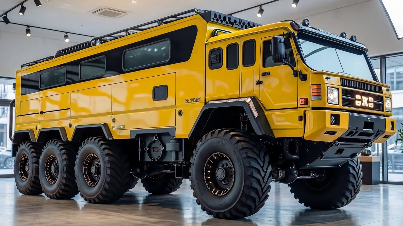 2026 Caterpillar 8×8 Overland RV Motorhome | The Ultimate Off-Grid Beast on Wheels