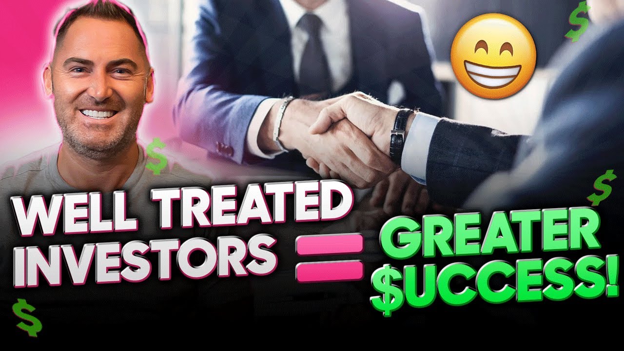 Treat Your Investors Right For Greater Success! #business #tips #success #investing #millionaire