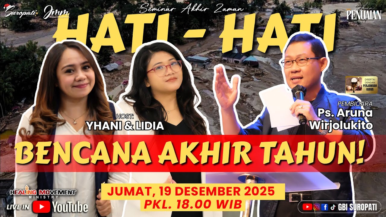 SEMINAR AKHIR ZAMAN WITH Ps. ARUNA WIRJOLUKITO. 