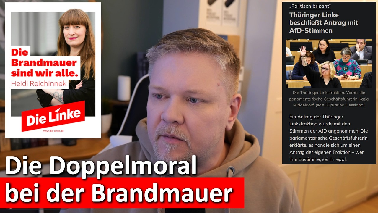Linke + AfD = Beschluss! Wie glaubwürdig ist die Brandmauer noch?