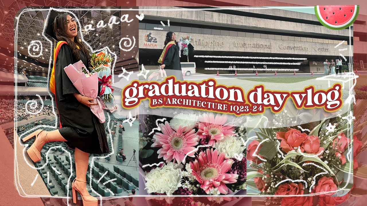 GRADUATION VLOG 2023 🎓✨ | Mapua Univerity | BS Architecture | Micaellaaa