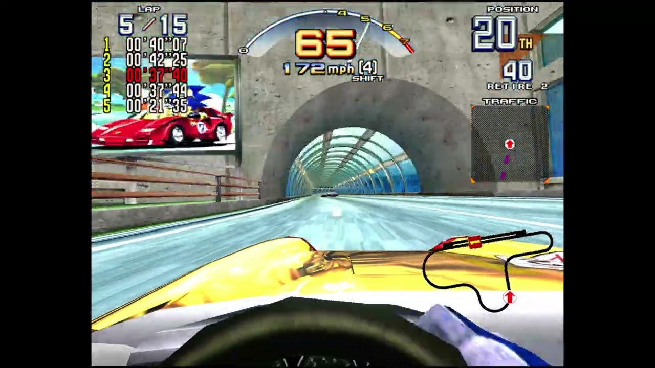 MyRetrozz Playz Sega Model 3  Sega Super GT Beginner - Grand Prix