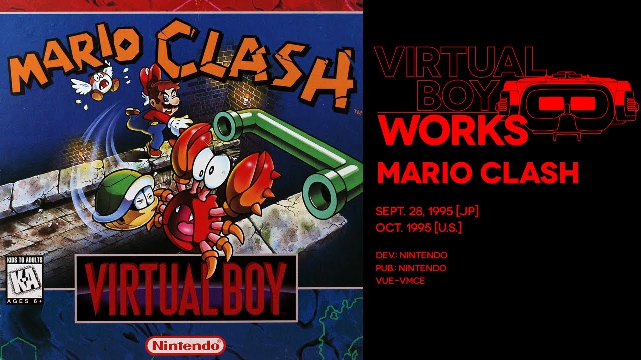 Mario Clash retrospective: Dream of the red turtles | Virtual Boy Works #06