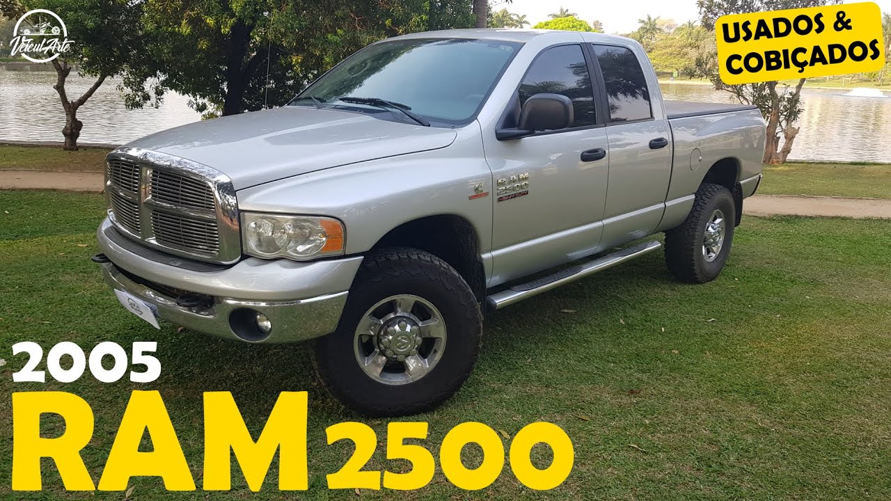 Dodge RAM 2500 modelo 2005: Picape ou caminhão? - Usados & Cobiçados. EP6 - VeiculARTE
