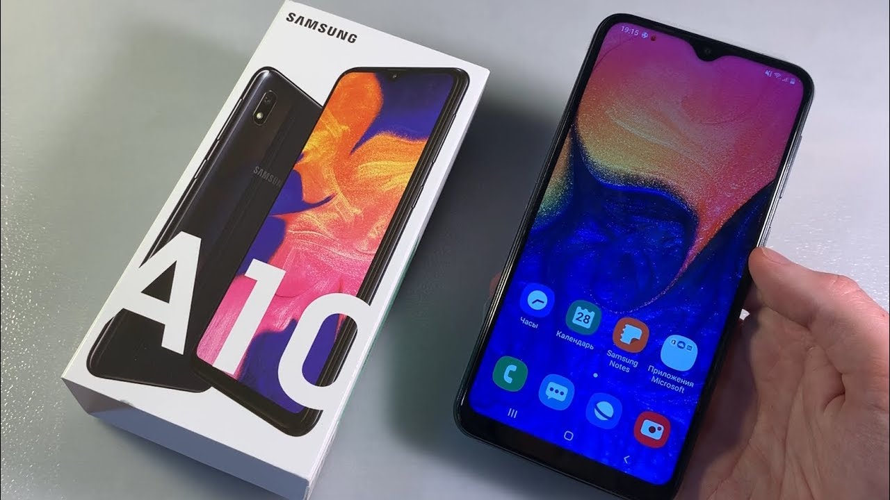 Обзор Samsung Galaxy A10 (A105F)