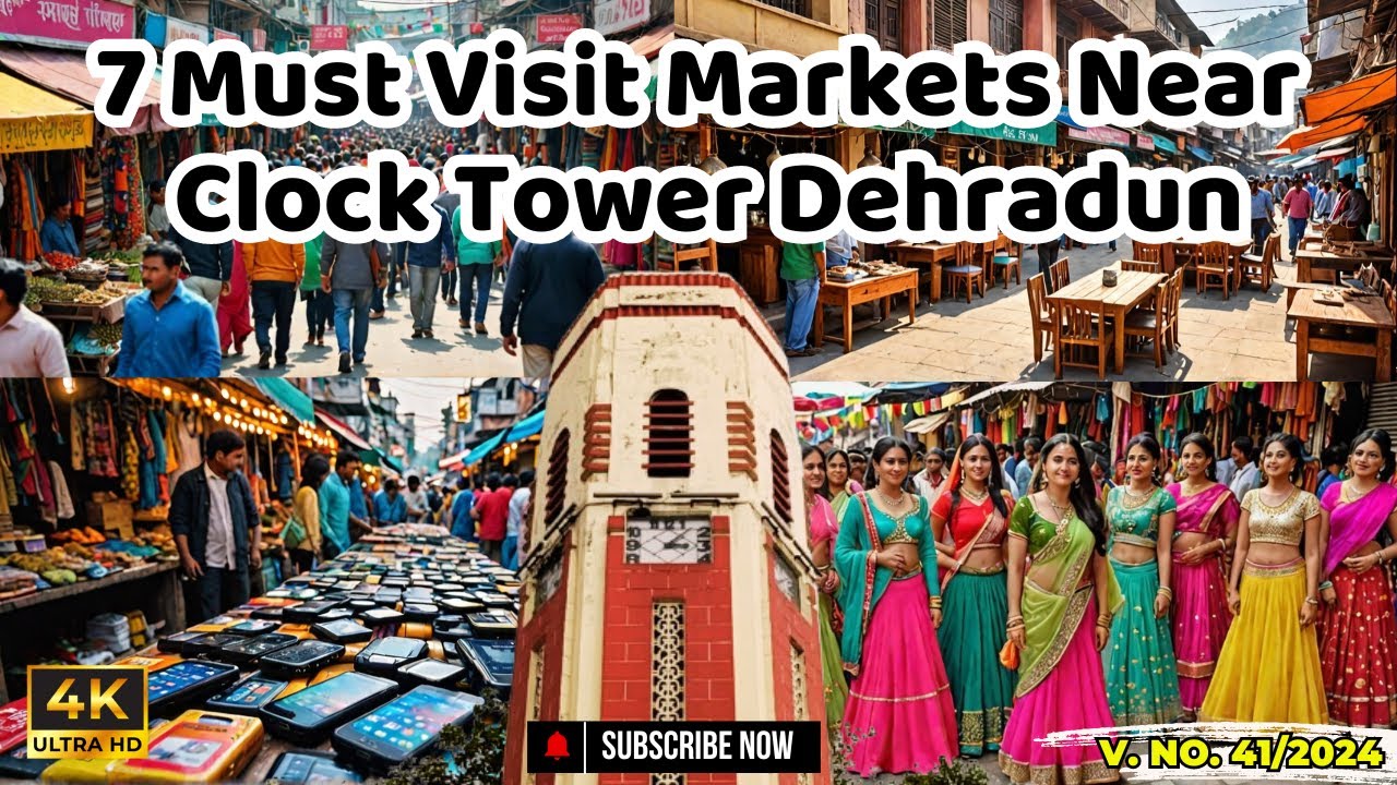 Clock Tower Dehradun | देहरादून के 7 सबसे सस्ते और अच्छे बाजार | Cheapest Market of Dehradun | #tour