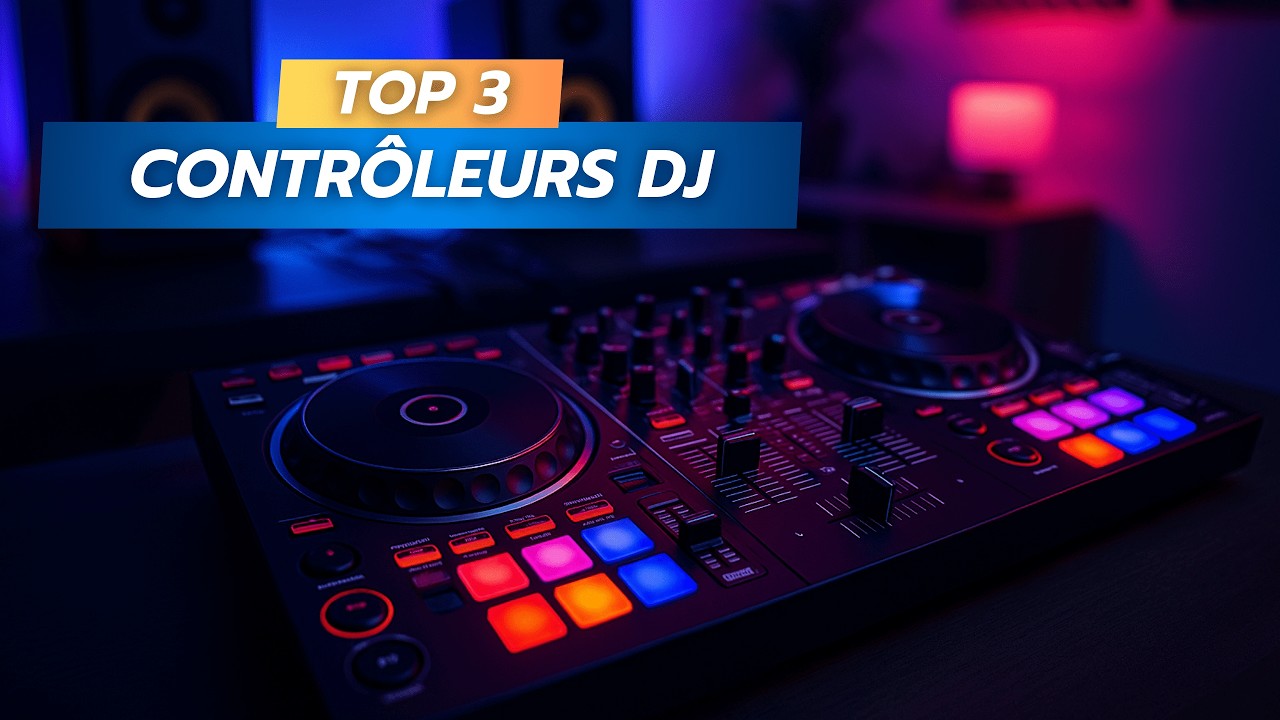 TOP 3 - MEILLEURS CONTRÔLEURS DJ 2025 - COMPARATIF & AVIS : PIONEER, NUMARK, HERCULES