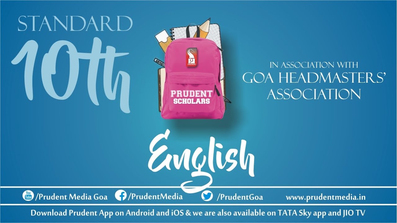 Prudent Scholars | 10th English | Dust of Snow, Fire & Ice | 25 Sept 20