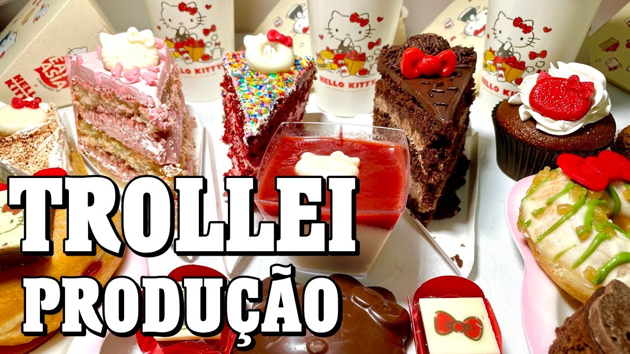 TROLLEI Produção Com Uma Festa Surpresa Da Hello Kitty