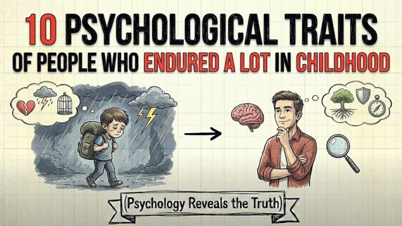 10 Psychological Traits of People Who Endured a Lot in Childhood