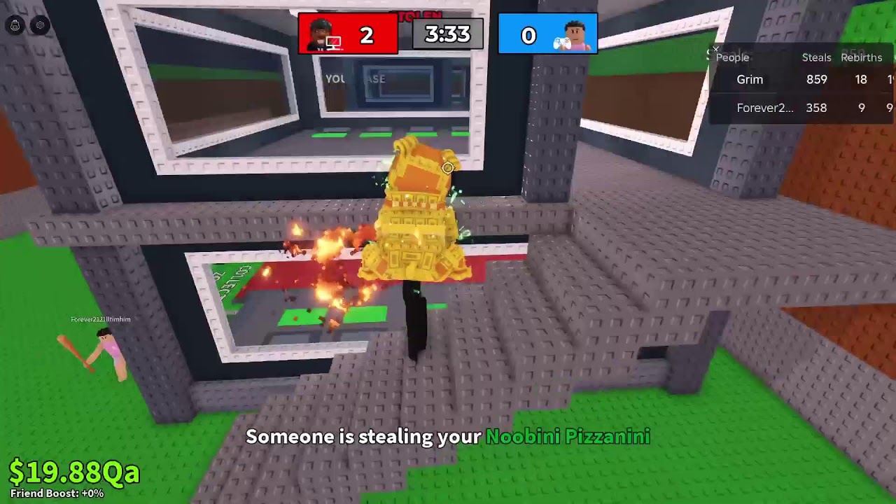 steals and trades and pvps in sab