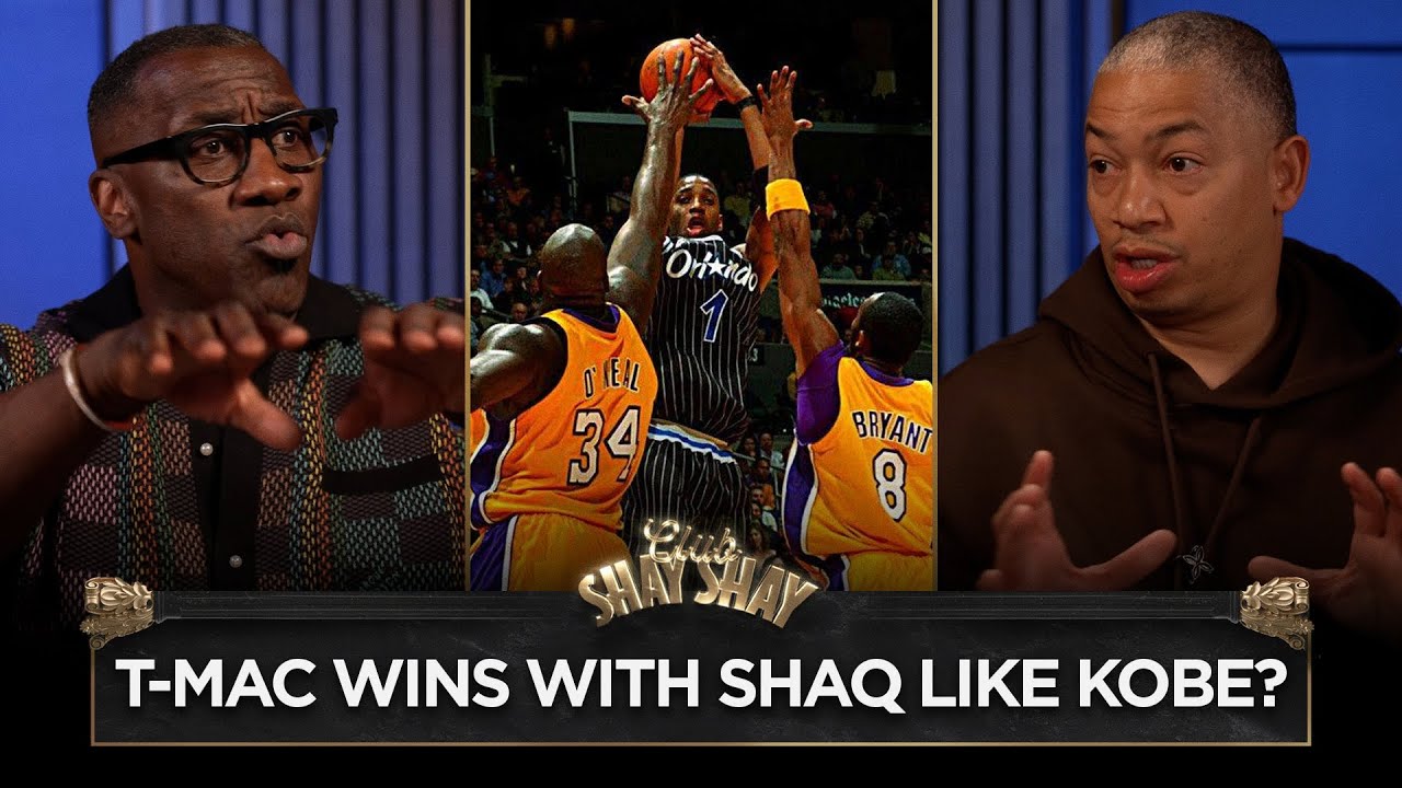 Tracy McGrady Isn't Kobe, So Could He Win Rings With Shaq’s Lakers? Ty Lue & Shannon Sharpe Debate