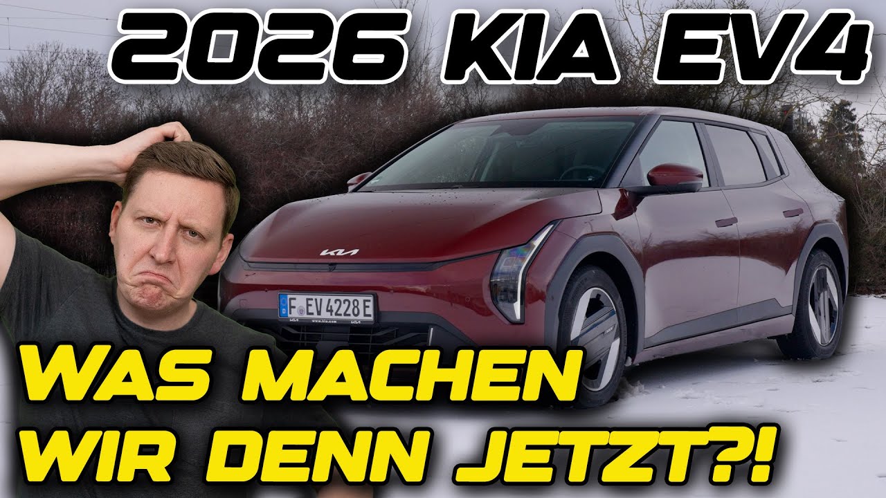2026 KIA EV4 Earth (204PS, 81,4 kWh) | Ist das ein Problem? | Test, Kaufberatung, Review