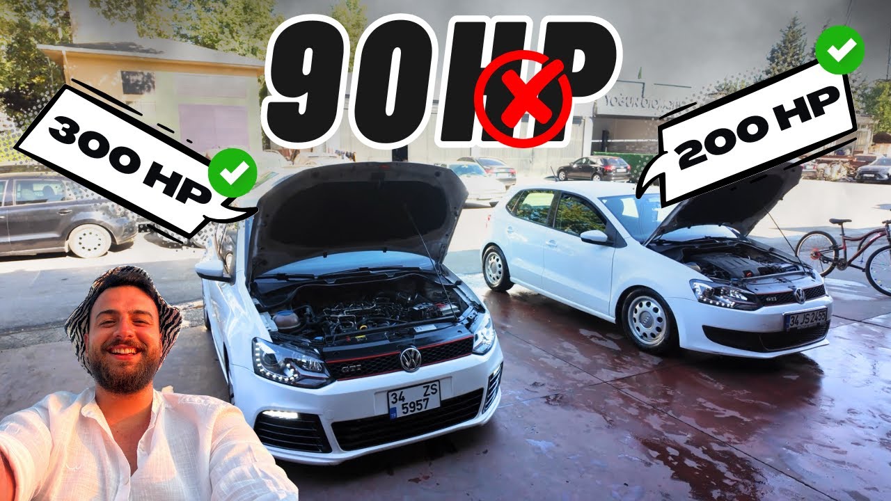 90HP'den 200HP & 300HP'ye Çıkarttığımız Poloları Test Ediyoruz