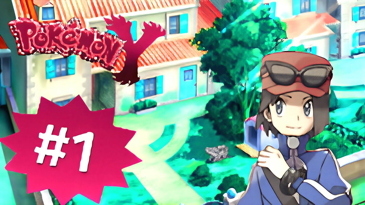 Let's play Pokemon Y: Part 1. The Kalos Region!