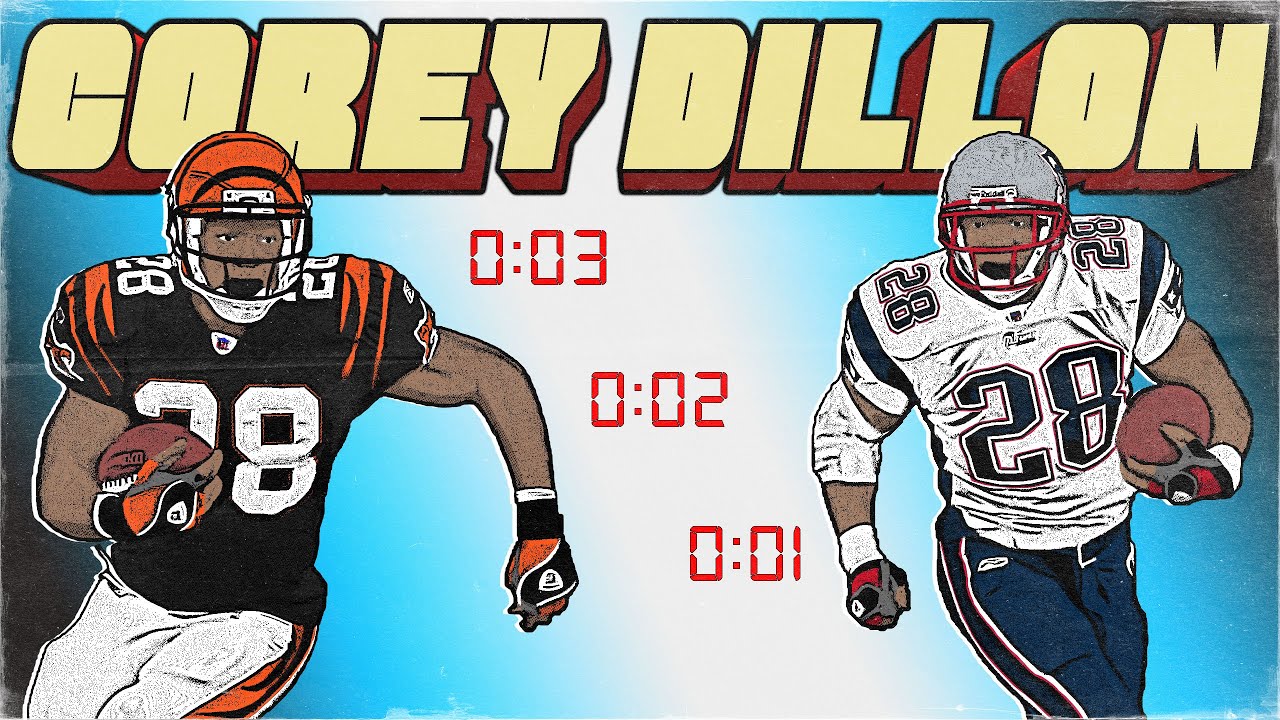 Corey Dillon: This RECORD BREAKING Star was THE BEST RUNNING BACK Tom Brady EVER HAD | FPP
