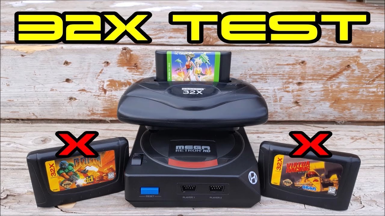 Sega 32X test on Mega Retron HD by Hyperkin + How the Sega 32X works on Sega Genesis Model 1