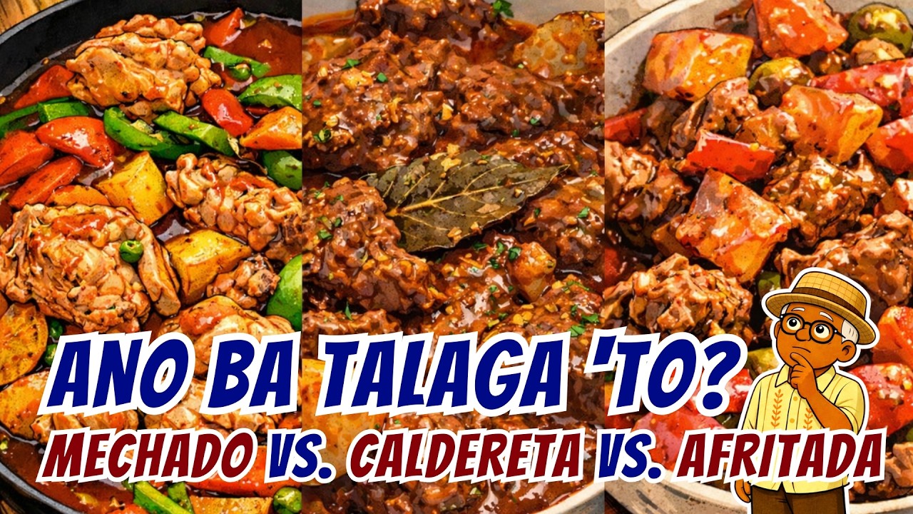 Mechado, Caldereta, o Afritada? Alamin ang Pagkakaiba ng mga Nakakalitong Pinoy Ulam! [ID1324]