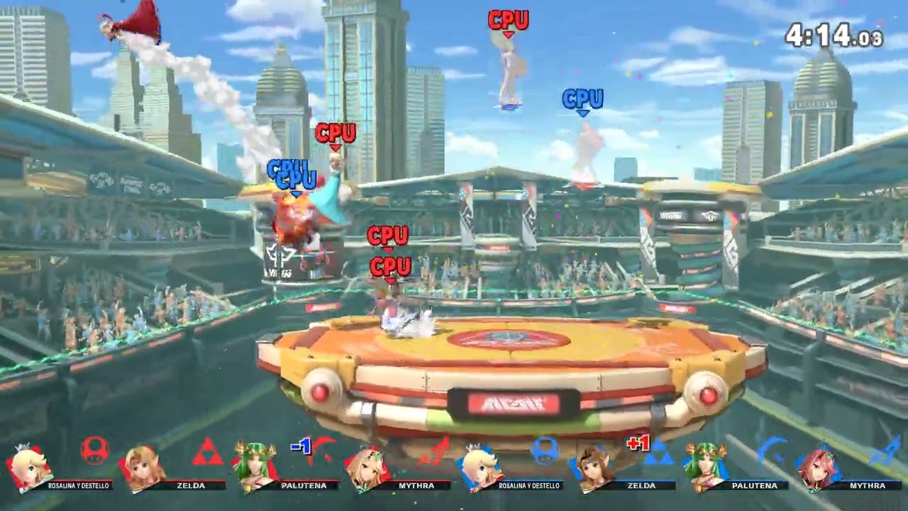 SSBU - 2 Giants Rosalinas Screen KO's
