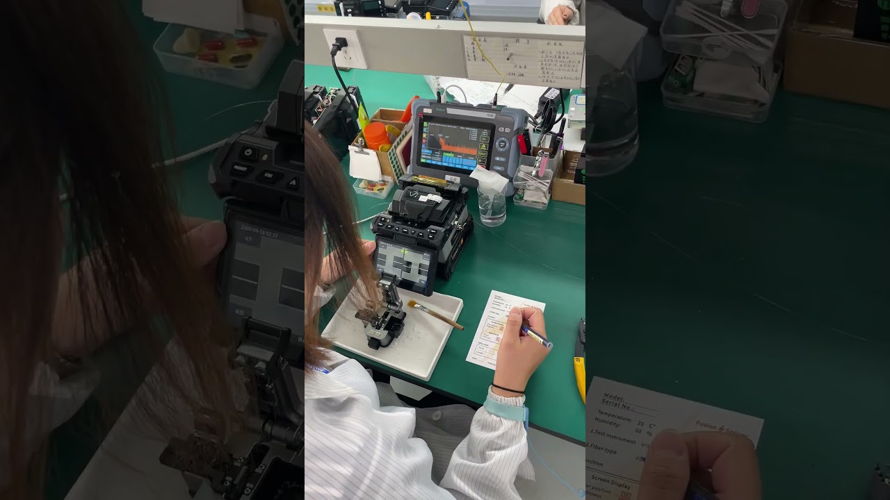 How strict are our fuison splicer standards when ready delivery to our customers?let us check it