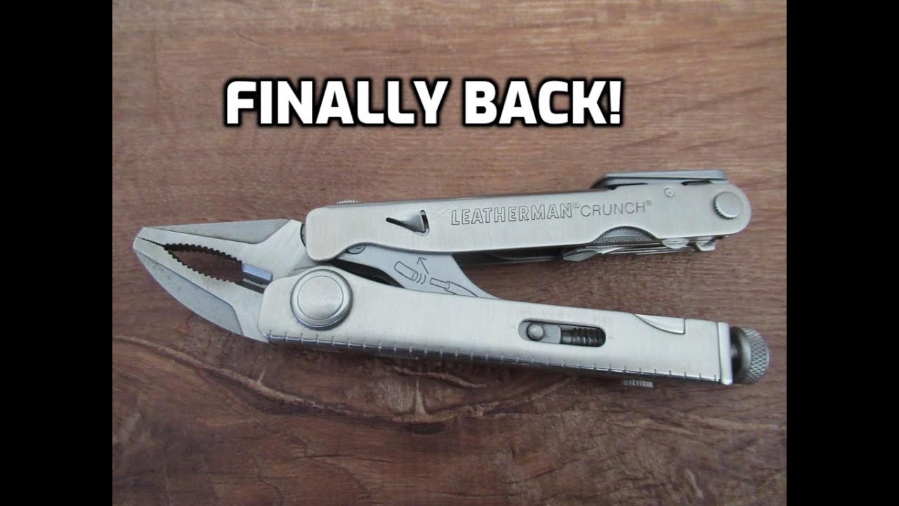 Why You Need The Leatherman Crunch Vise Grip Multi-tool!