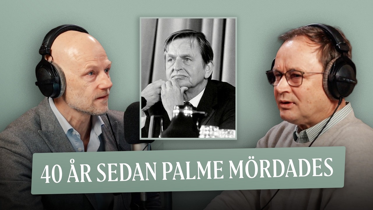 Mårten Palme om pappans död och livet efteråt