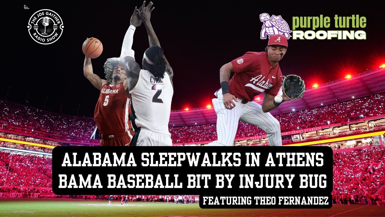 Alabama Sleep Walks in Athens, Bama Baseball is Banged Up & Tyson Foods
