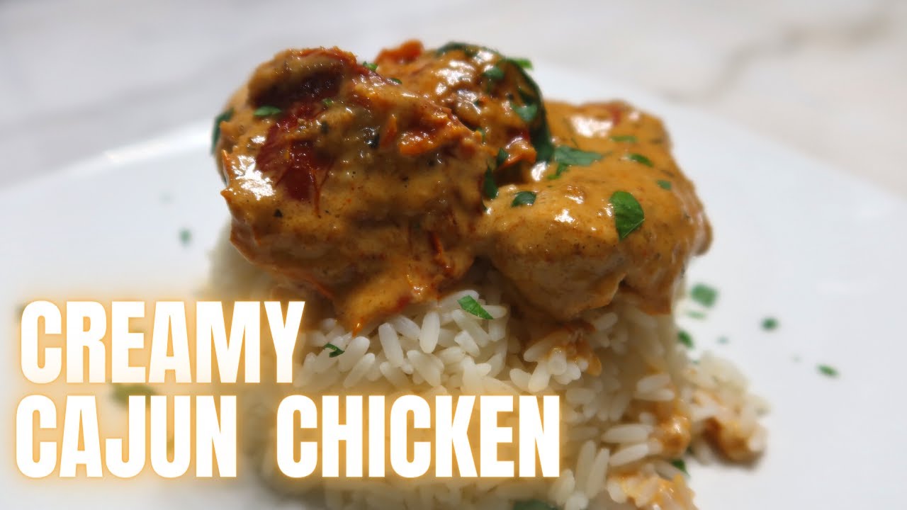 Creamy Cajun Chicken #recipe #chickenrecipe #dinnerrecipe #dinner #lifewithtimo