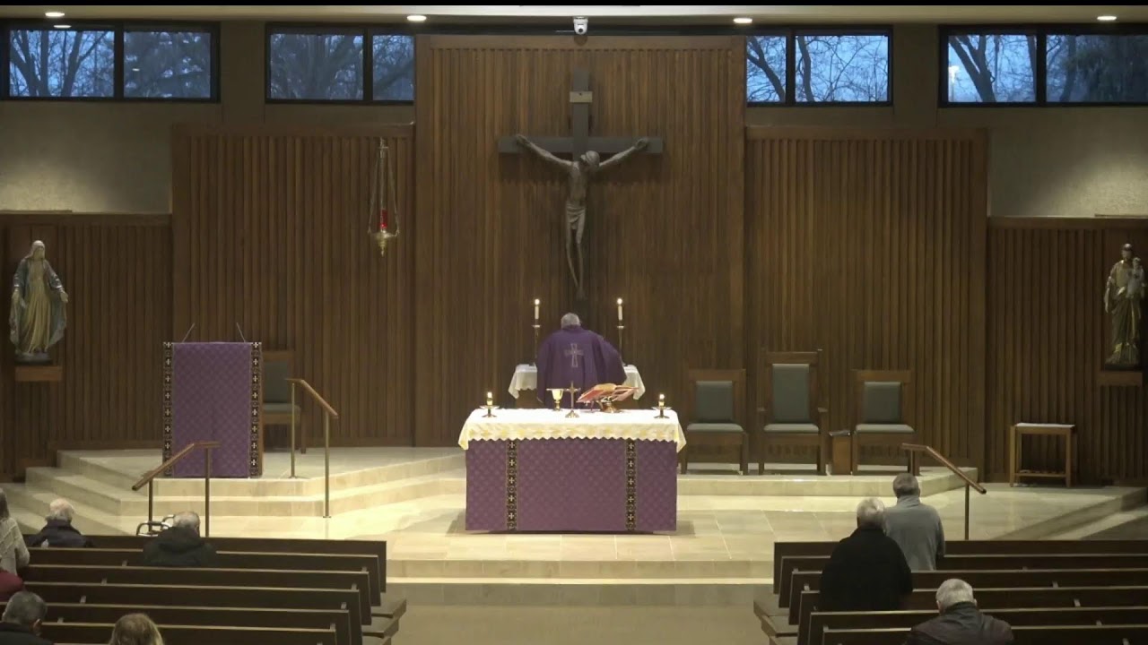 Daily Mass March 6th 2026, St Bridget, Loves Park, IL