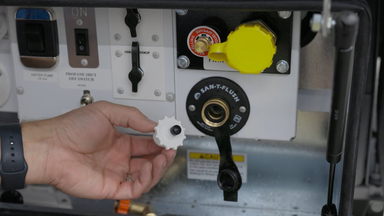 How to Use the Black Tank Flush System on Your Leisure Travel Vans