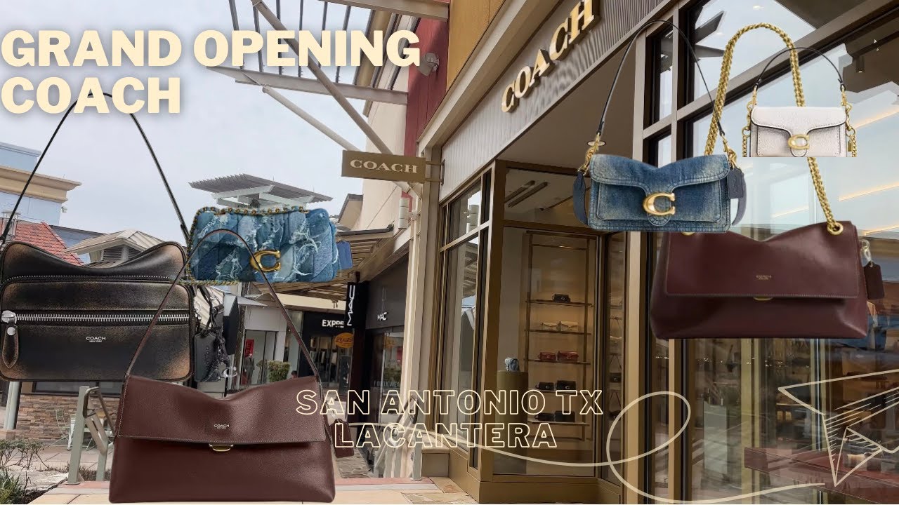 NEW🔥 Coach La Cantera Brand New Store I Loved Denim, Dakota, & more. #coach  #sanantonio #texas