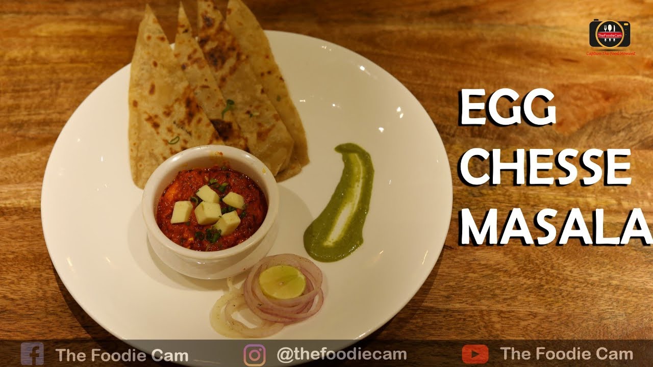 EGG CHEESE MASALA  by  Captain Egg | Surat | The Foodie Cam